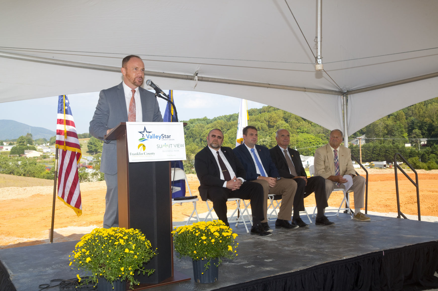 ValleyStar Credit Union groundbreaking